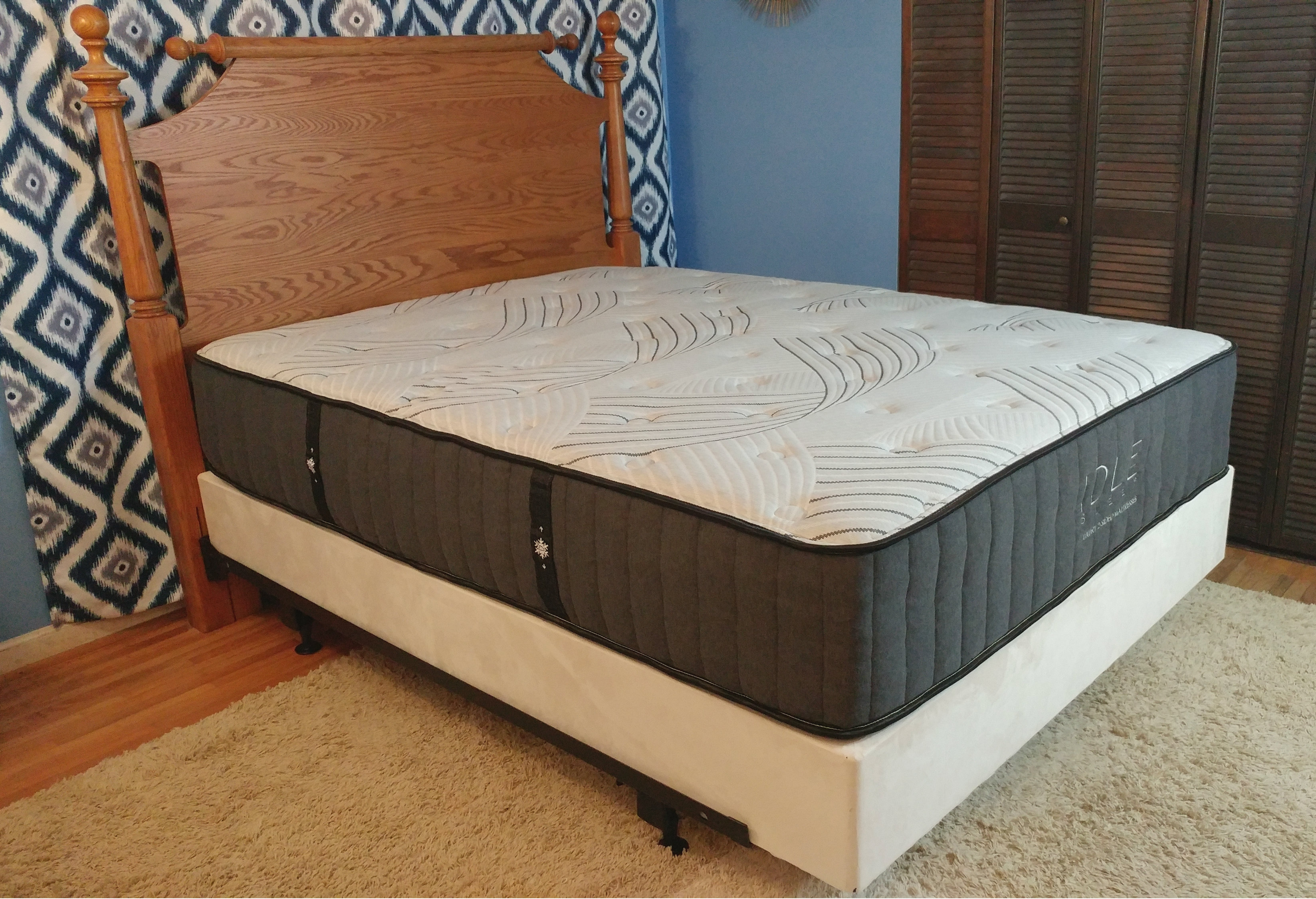 flippable adjustable hybrid mattress