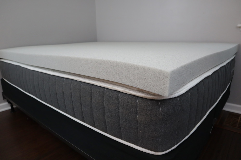allswell graphite mattress topper